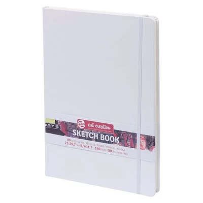 Caiet de desen și schițe Talens Art Creation Sketch Book,  140 g, 80 coli  - A4, alb