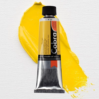 Talens Cobra Culori ulei solubile în apă, 40 ml - 283, permanent yellow light