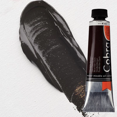 Talens Cobra Culori ulei solubile în apă, 40 ml - 403, vandyck brown
