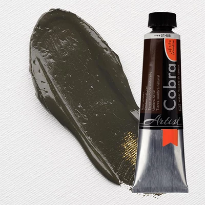 Talens Cobra Culori ulei solubile în apă, 40 ml - 408, raw umber