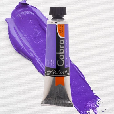 Talens Cobra Culori ulei solubile în apă, 40 ml - 536, violet