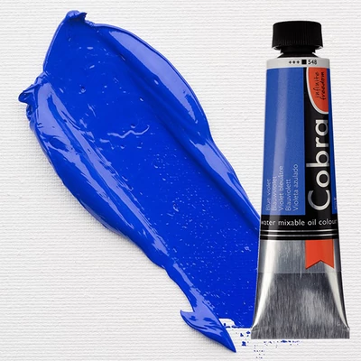 Talens Cobra Culori ulei solubile în apă, 40 ml - 548, blue violet