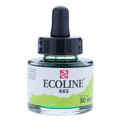 Talens Ecoline Culori acuarelă lichide 30 ml - 665, spring green
