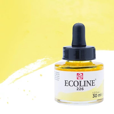 Talens Ecoline Culori acuarelă lichide 30 ml - 226, pastel yellow