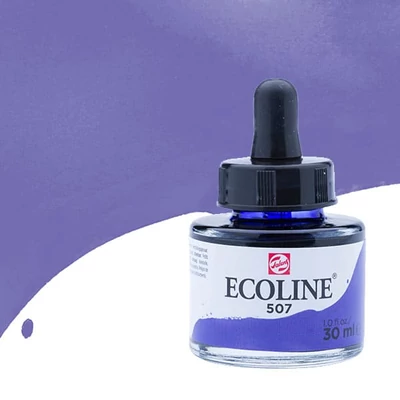 Talens Ecoline Culori acuarelă lichide 30 ml - 507, ultramarine violet