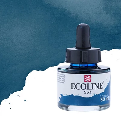 Culori lichide acuarelă Talens Ecoline, 30 ml - 533, indigo