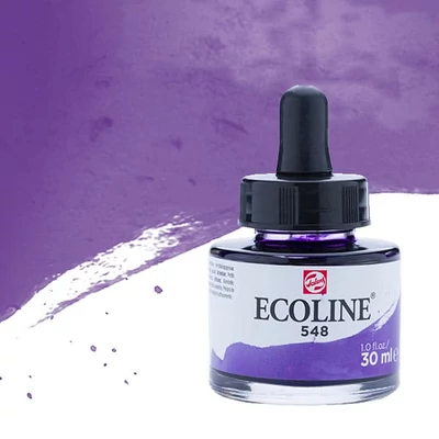 Talens Ecoline Culori acuarelă lichide 30 ml - 548, blue violet