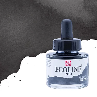 Talens Ecoline Culori acuarelă lichide 30 ml - 700, black
