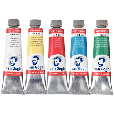 Talens Van Gogh vopsea acrilică, 40 ml - în culori diferite