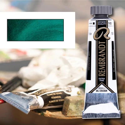Talens Rembrandt Culori ulei, 40 ml - 565, phthalo turquoise blue