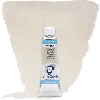 Culori acuarelă Talens Van Gogh în tub, 10 ml - 291, titanium buff