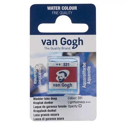 Culori acuarelă Talens Van Gogh în recipient de 1/2 - 331, madder lake deep