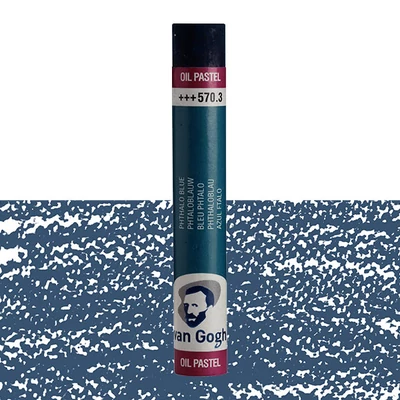 Cretă pastel uleioasă Van Gogh - 570.3, phthalo blue