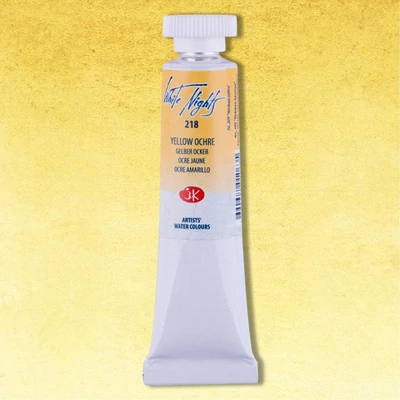 Culori acuarelă White Nights în tub de 10ml - 218, yellow ochre
