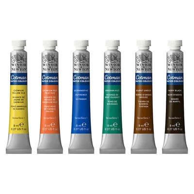 Culori acuarelă  Winsor&amp;Newton Cotman tub, 8 ml - in diverse culori
