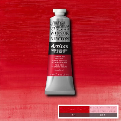 Winsor&amp;Newton Artisan Culori ulei solubile în apă, 37 ml - 098, cadmium red deep hue
