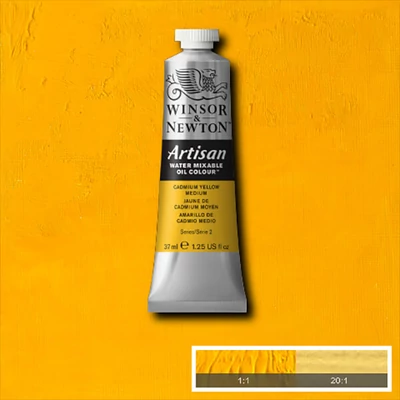 Winsor&Newton Artisan Culori ulei solubile în apă, 37 ml - 116, cadmium yellow medium