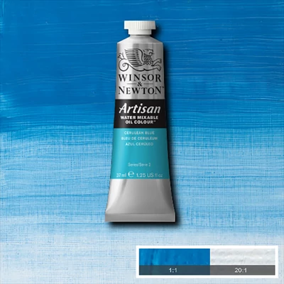 Winsor&Newton Artisan Culori ulei solubile în apă, 37 ml - 137, cerulean blue