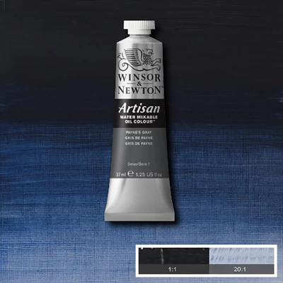 Winsor&Newton Artisan Culori ulei solubile în apă, 37 ml - 465, payne's gray
