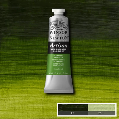 Winsor&Newton Artisan Culori ulei solubile în apă, 37 ml - 503, permanent sap green
