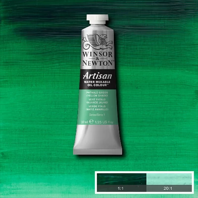 Winsor&Newton Artisan Culori ulei solubile în apă, 37 ml - 521, phthalo green yellow shade