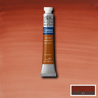 Culori acuarelă Winsor&Newton Cotman în tub 8 ml - 362, light red