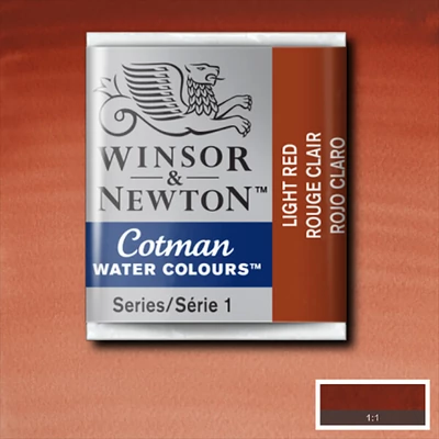 Culori acuarelă Winsor&Newton Cotman în recipient 1/2 - 362, light red