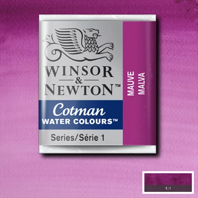 Culori acuarelă Winsor&Newton Cotman în recipient 1/2 - 398, mauve