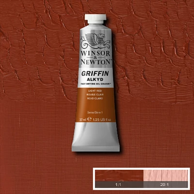 Winsor&amp;amp;Newton Griffin Alkyd Culori ulei, 37 ml - 362, light red