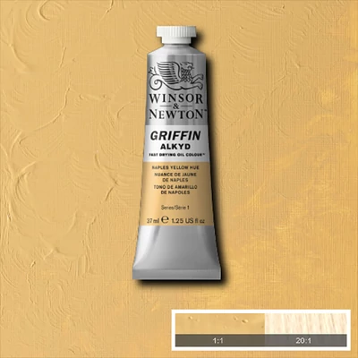 Winsor&amp;amp;Newton Griffin Alkyd Culori ulei, 37 ml - 422, naples yellow