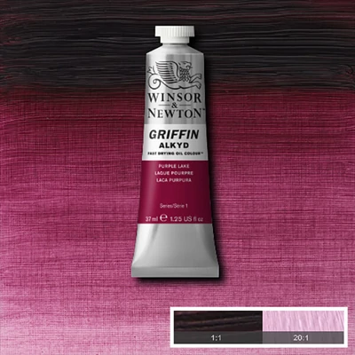 Winsor&amp;amp;Newton Griffin Alkyd Culori ulei, 37 ml - 544, purple lake