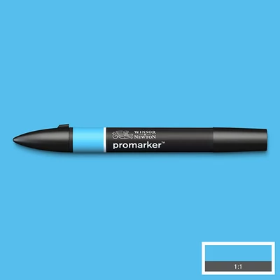 ProMarker marker cu alcool cu două vârfuri - B137, sky blue