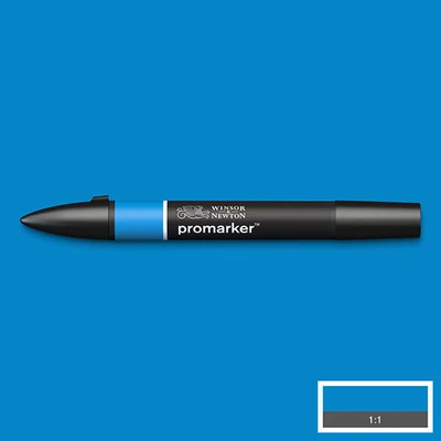 ProMarker marker cu alcool cu două vârfuri - B346, azure