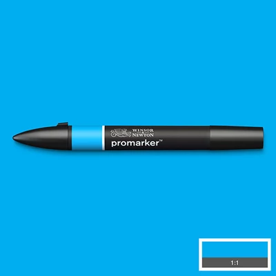 ProMarker marker cu alcool cu două vârfuri - C847, cyan