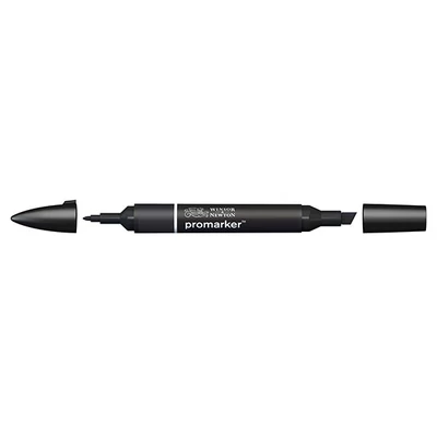 ProMarker marker cu alcool cu două vârfuri - XB, black