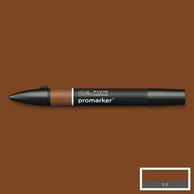 ProMarker marker cu alcool cu două vârfuri - O324, burnt sienna