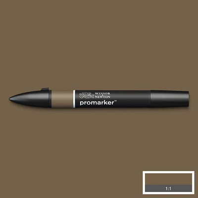 ProMarker marker cu alcool cu două vârfuri - O615, umber
