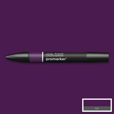 ProMarker marker cu alcool cu două vârfuri - V524, aubergine