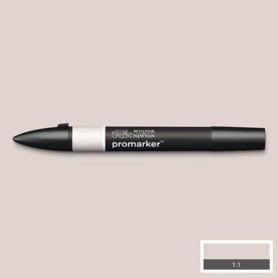 ProMarker marker cu alcool cu două vârfuri - WG1, warm grey 1