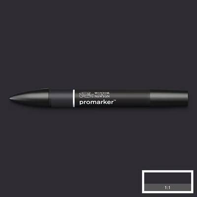 ProMarker marker cu alcool cu două vârfuri - XB, black