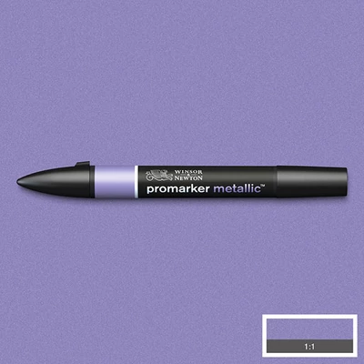 ProMarker Metallic marker cu alcool cu două vârfuri  - violet