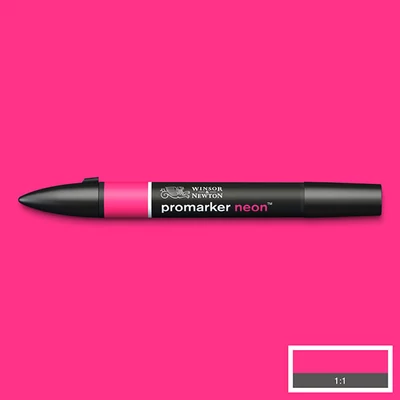 ProMarker Neon marker cu două vârfuri  - electric pink