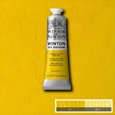 Winsor&amp;amp;Newton Winton Culori ulei, 37 ml - 119, cadmium yellow pale hue