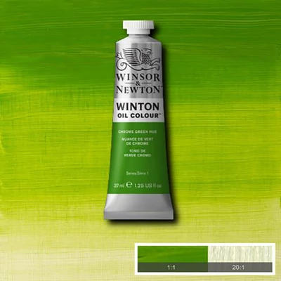 Winsor&amp;amp;Newton Winton Culori ulei, 37 ml - 145, chrome green hue