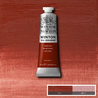 Winsor&amp;Newton Winton Culori ulei, 37 ml - 317, indian red