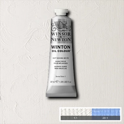 Winsor&amp;amp;Newton Winton Culori ulei, 37 ml - 415, soft mixing white