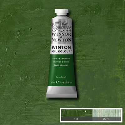 Winsor&amp;Newton Winton Culori ulei, 37 ml - 459, oxide of chromium