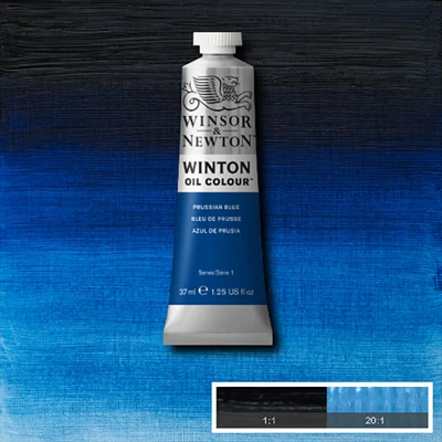 Winsor&Newton Winton Culori ulei, 37 ml - 538, prussian blue