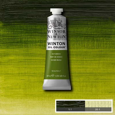 Winsor&amp;amp;Newton Winton Culori ulei, 37 ml - 599, sap green
