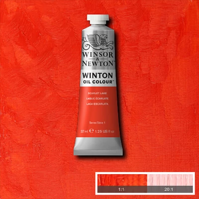 Winsor&amp;Newton Winton Culori ulei, 37 ml - 603, scarlet lake